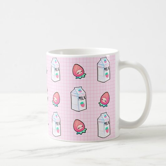 Aardbeien Mok (Rechts)