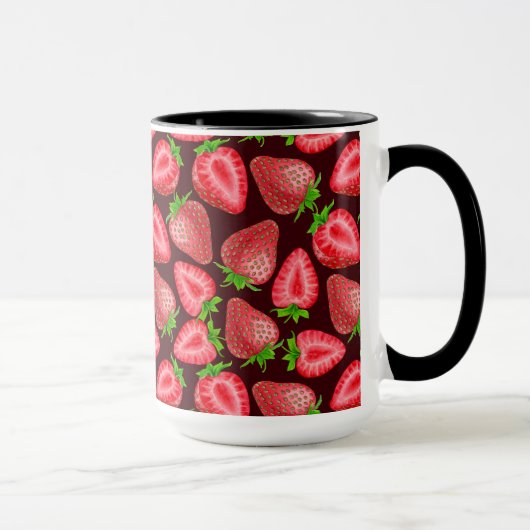 Aardbeien Mok (Rechts)