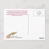 Aardbeien Moon Briefkaart (Achterkant)