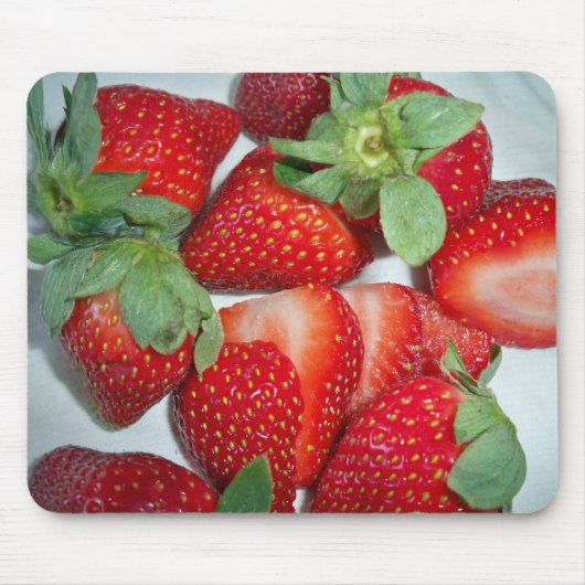 aardbeien muismat (Voorkant)
