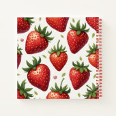 Aardbeien Notitieboek (Achterkant)