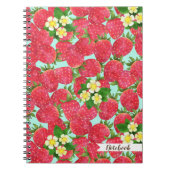 Aardbeien Notitieboek (Voorkant)