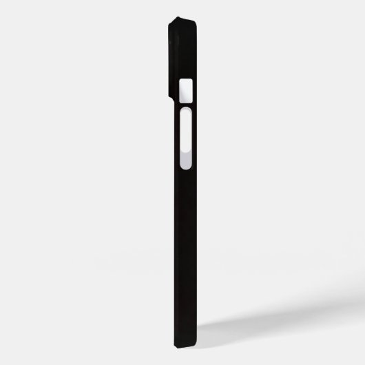 Aardbeien op wit over zwart iphcnm Case-Mate iPhone case (Achterkant / Links)