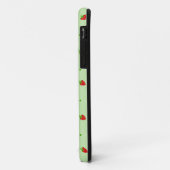 Aardbeien Patroon met groene achtergrond Case-Mate iPhone Case (Achterkant/links)