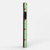 Aardbeien Patroon met groene achtergrond Case-Mate iPhone Case (Achterkant/rechts)