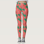 Aardbeien Pattern leggings (Voorkant)