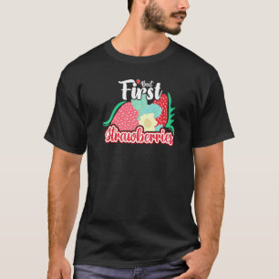 Aardbeien Planten van de tuinbouw T-shirt