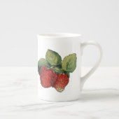  aardbeien porselein kop (Rechts)