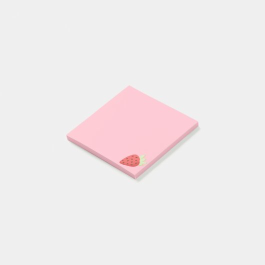 Aardbeien Post-it noten Post-it® Notes (Schuin)