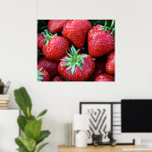Aardbeien Poster (Thuiskantoor)