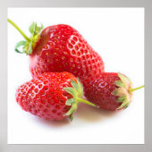 Aardbeien Poster (Voorkant)