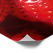 Aardbeien Poster (Hoek)