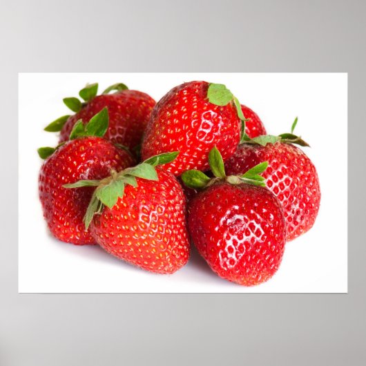 Aardbeien Poster (Voorkant)