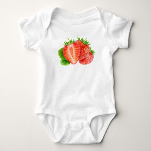 Aardbeien Romper (Voorkant)