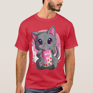 Aardbeien Shirt voor vrouwelijke meisjes, Kawaii A