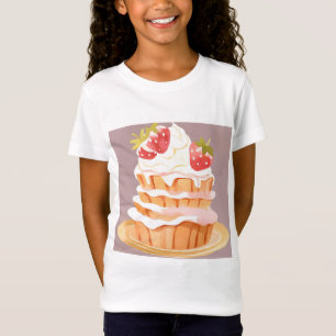 aardbeien shortcake plezier t-shirt