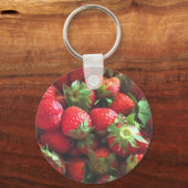 Aardbeien Sleutelhanger (Voorkant)