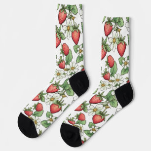 Aardbeien Sokken