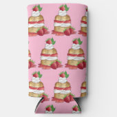 Aardbeien Sortcake Cakdessert Aardbeien (Voorkant)