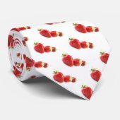 Aardbeien Stropdas (Opgerold)