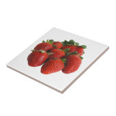 Aardbeien Tegeltje (Zijkant)