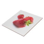 Aardbeien Tegeltje (Zijkant)