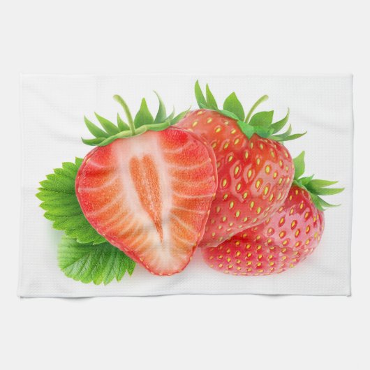 Aardbeien Theedoek (Horizontaal)