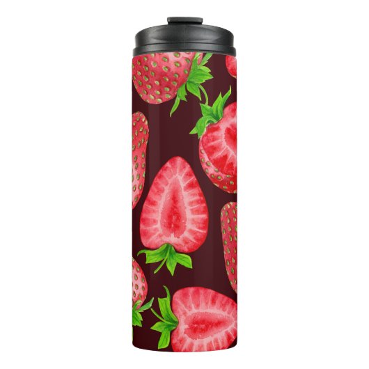 Aardbeien Thermosbeker (Voorkant)