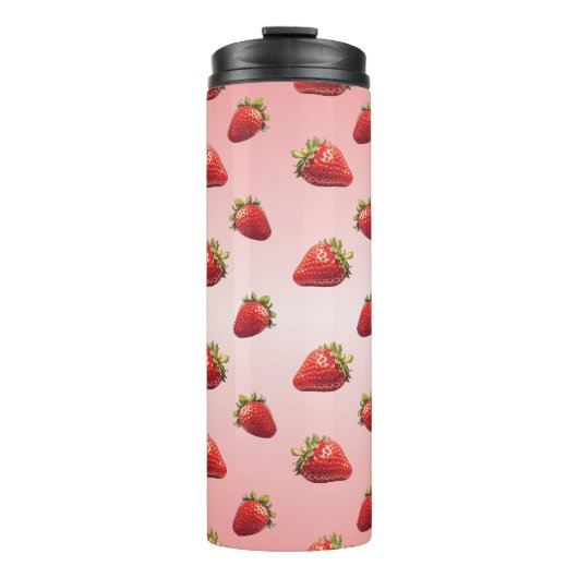 Aardbeien Thermosbeker (Voorkant)