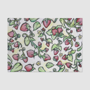 Aardbeien Tissuepapier