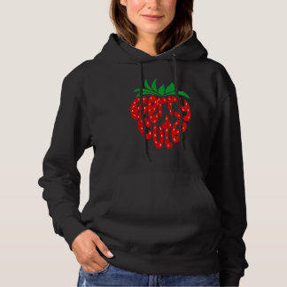 Aardbeienbes Schattige Hoodie