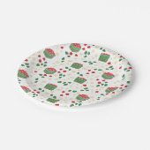 Aardbeienbloemen Aardbeienvelden Berry First Papieren Bordje (Gekanteld)