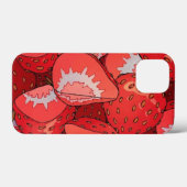Aardbeiencadeau Case-Mate iPhone Case (Achterkant (horizontaal))