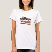 AardbeienCake T-shirt (Voorkant)