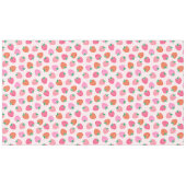 Aardbeiencheques - roze en rood tafelkleed (Voorkant (Horizontaal))