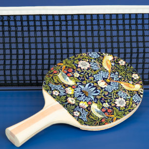 Aardbeiendief, beroemd patroon, tafeltennisbatje