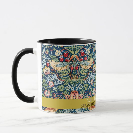 Aardbeiendief - Ontwerp van William Morris Mok (Links)