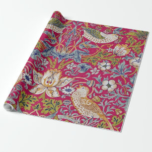 Aardbeiendief, William Morris Cadeaupapier