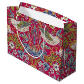 Aardbeiendief, William Morris Large Gift Bag Groot Cadeauzakje (Achterkant Gekanteld)