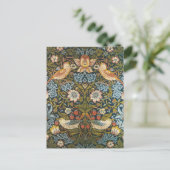 Aardbeiendieven van William Morris,  kunst Briefkaart (Staand voorkant)