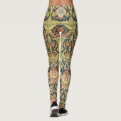 Aardbeiendieven van William Morris,  kunst Leggings (Achterkant)