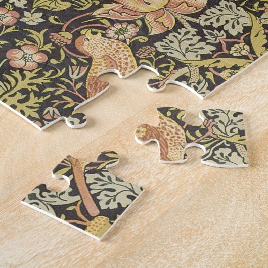 Aardbeiendieven van William Morris, kunst Legpuzzel (Zijkant)