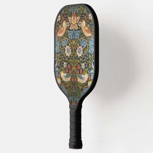 Aardbeiendieven van William Morris,  kunst Pickleball Paddle (Links)