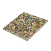 Aardbeiendieven van William Morris,  kunst Tegeltje (Zijkant)