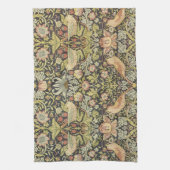 Aardbeiendieven van William Morris,  kunst Theedoek (Verticaal)