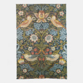 Aardbeiendieven van William Morris,  kunst Theedoek (Verticaal)