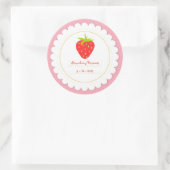 Aardbeienetiket Sticker (Tas)