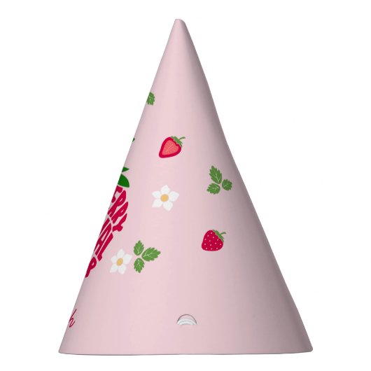 Aardbeienfestival voor altijd schattig  feesthoedjes (Rechts)