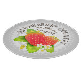 Aardbeiengrijs Snijplank (Hoek)