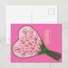 Aardbeienijs Briefkaart